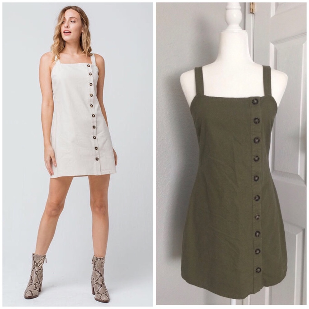 SKY & SPARROW Linen Dress